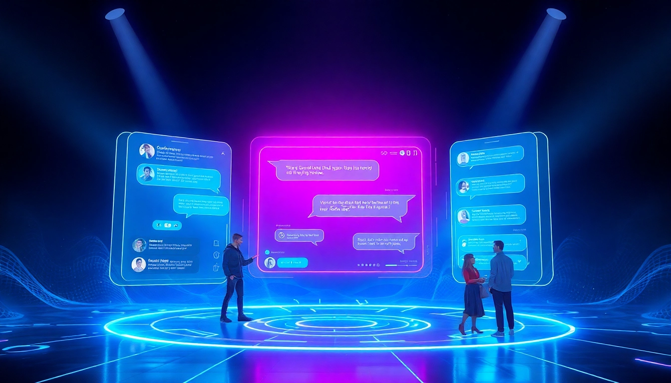 Futuristic Crushon AI chat interface showcasing emotional engagement.