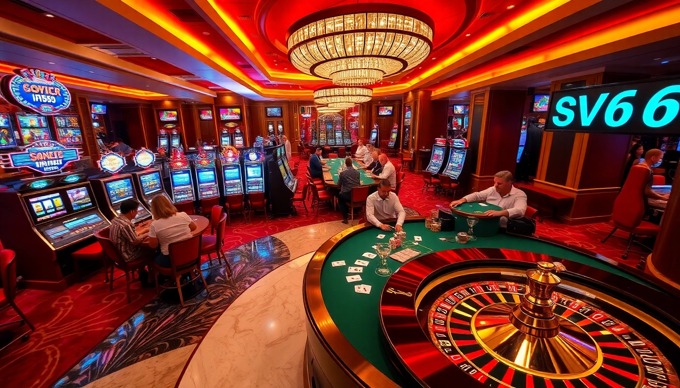 Experience thrilling gameplay at https://sv66.hu.net/ with vibrant casino visuals and engaging atmosphere.